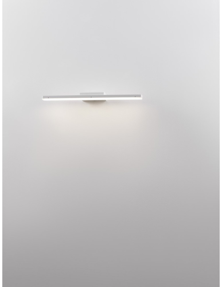 Bathroom wall lamps - Luces Exclusivas ACANOA Wall Bathroom IP44 white 1xLED max 12W 3000K LE43455 - product kolory-swiatla.pl 3