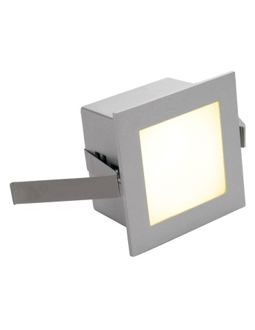 SPOTLINE/SLV FRAME BASIC LED Built-in. Square. Silver/Gray. Warm White LED 111262 Recessed.