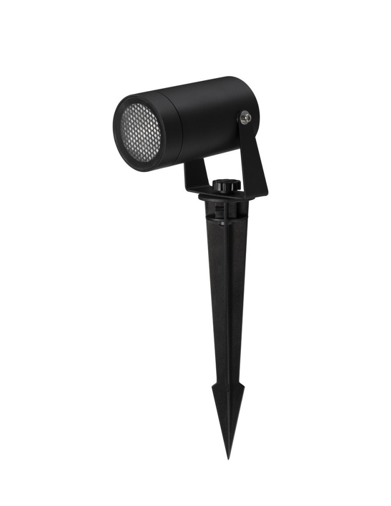 Lampy ogrodowe wbijane w ziemię (z klinem) - Luces Exclusivas ACUCHA BASE Zewnętrzna Stojąca IP65 czarny 1xGU10 max 10W LE73534 - produkt kolory-swiatla.pl 1