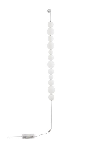 Luces Exclusivas MOCA Wall-mounted Modern Silver and silver shades 1xLED max 42W 3000K LE43467