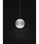 Pendant lamps - Luces Exclusivas CANA Pendant Modern silver and silver tones 1xLED max 6W 3200K LE43471 - product 4