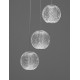 Luces Exclusivas CANA Wisząca Nowoczesna srebrny i odcienie srebra 1xLED max 16W 3200K LE43472