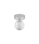 Ceiling lamps - Luces Exclusivas PONCE Ceiling Modern silver and silver shades 1xLED max 6W 3200K LE43474 - product 1