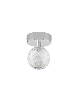 Luces Exclusivas PONCE Ceiling Modern silver and silver shades 1xLED max 6W 3200K LE43474