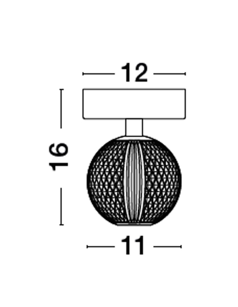 Ceiling lamps - Luces Exclusivas PONCE Ceiling Modern silver and silver shades 1xLED max 6W 3200K LE43474 - product kolory-swiatla.pl 3