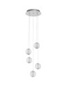 Luces Exclusivas CANA Pendant Modern silver and silver tones 1xLED max 26W 3200K LE43475