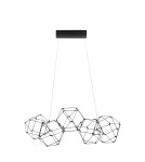 Pendant lamps - Luces Exclusivas ASIS Pendant Modern Black 1xLED max 25W 3000K LE43478 - product 1