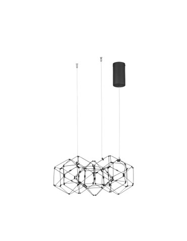 Luces Exclusivas ASIS Pendant Modern Black 1xLED max 25W 3000K LE43479