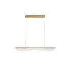 Lampy wiszące - Luces Exclusivas COLIMA Wisząca Nowoczesna złoty i odcienie złota 1xLED max 34W 3000K LE43482 - produkt 1