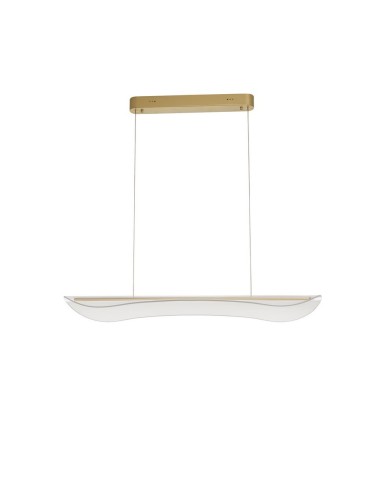 Luces Exclusivas COLIMA Wisząca Nowoczesna złoty i odcienie złota 1xLED max 34W 3000K LE43482
