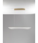 Lampy wiszące - Luces Exclusivas COLIMA Wisząca Nowoczesna złoty i odcienie złota 1xLED max 34W 3000K LE43482 - produkt 2