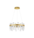 Pendant lamps - Luces Exclusivas BAJA Pendant Modern Gold and shades of gold 1xLED max 81W 3000K LE43483 - product 1