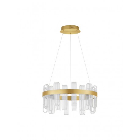 Luces Exclusivas BAJA Wisząca Nowoczesna złoty i odcienie złota 1xLED max 81W 3000K LE43483