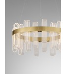 Pendant lamps - Luces Exclusivas BAJA Pendant Modern Gold and shades of gold 1xLED max 81W 3000K LE43483 - product 2