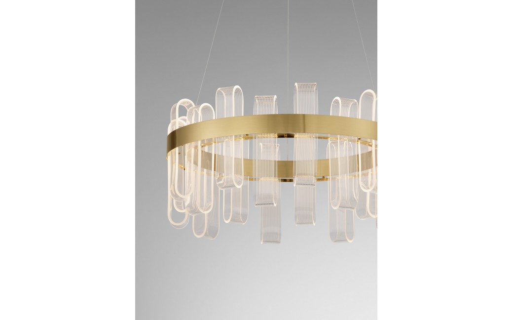 Luces Exclusivas BAJA Wisząca Nowoczesna złoty i odcienie złota 1xLED max 81W 3000K LE43483