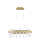 Pendant lamps - Luces Exclusivas BAJA Pendant Modern Gold and shades of gold 1xLED max 82W 3000K LE43484 - product 1
