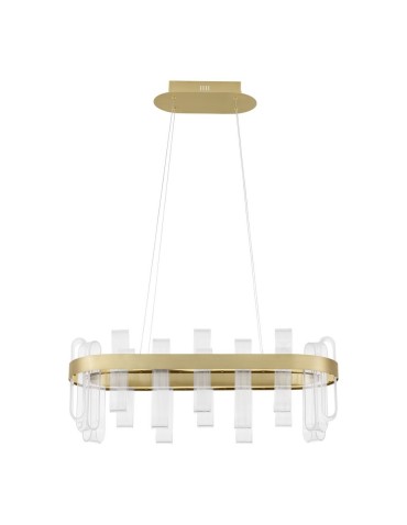 Luces Exclusivas BAJA Pendant Modern Gold and shades of gold 1xLED max 82W 3000K LE43484
