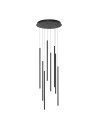Luces Exclusivas BUGA Pendant Modern Black 1xLED max 40W 3000K LE43486