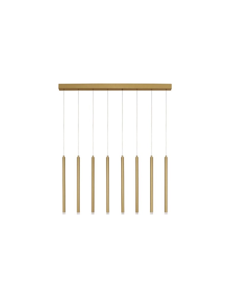 Pendant lamps - Luces Exclusivas TORREON Pendant Modern gold and gold shades 1xLED max 21W 3000K LE43490 - product kolory-swiatla.pl 1