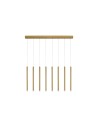 Luces Exclusivas TORREON Pendant Modern gold and gold shades 1xLED max 21W 3000K LE43490