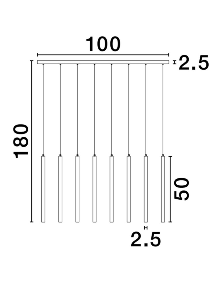 Lampy wiszące - Luces Exclusivas TORREON Wisząca Nowoczesna złoty i odcienie złota 1xLED max 21W 3000K LE43490 - produkt kolory-swiatla.pl 3