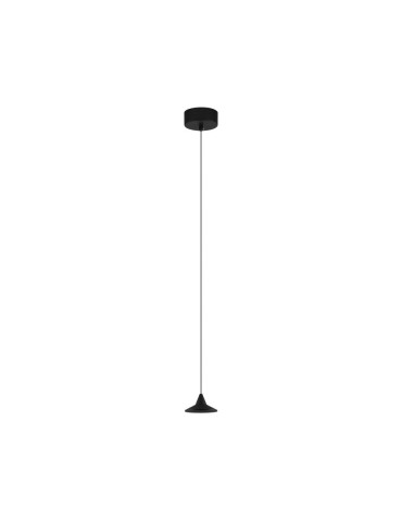 Luces Exclusivas ACULA Pendant Modern Black 1xLED max 6W 3000K LE43491