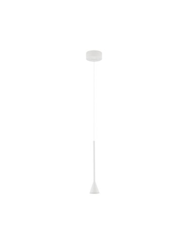 Luces Exclusivas SITGES Pendant Modern White 1xLED max 6W 3000K LE43494