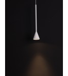 Pendant lamps - Luces Exclusivas SITGES Pendant Modern White 1xLED max 6W 3000K LE43494 - product 3