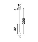 Pendant lamps - Luces Exclusivas SITGES Pendant Modern White 1xLED max 6W 3000K LE43494 - product 4