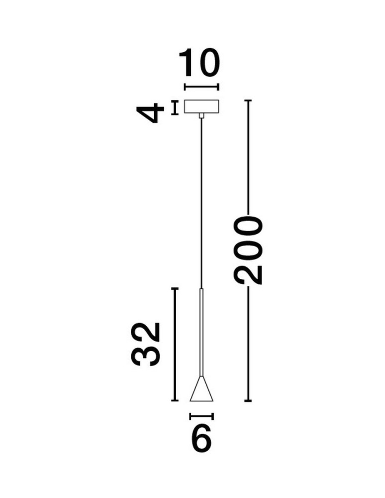 Lampy wiszące - Luces Exclusivas SITGES Wisząca Nowoczesna biały 1xLED max 6W 3000K LE43494 - produkt kolory-swiatla.pl 4