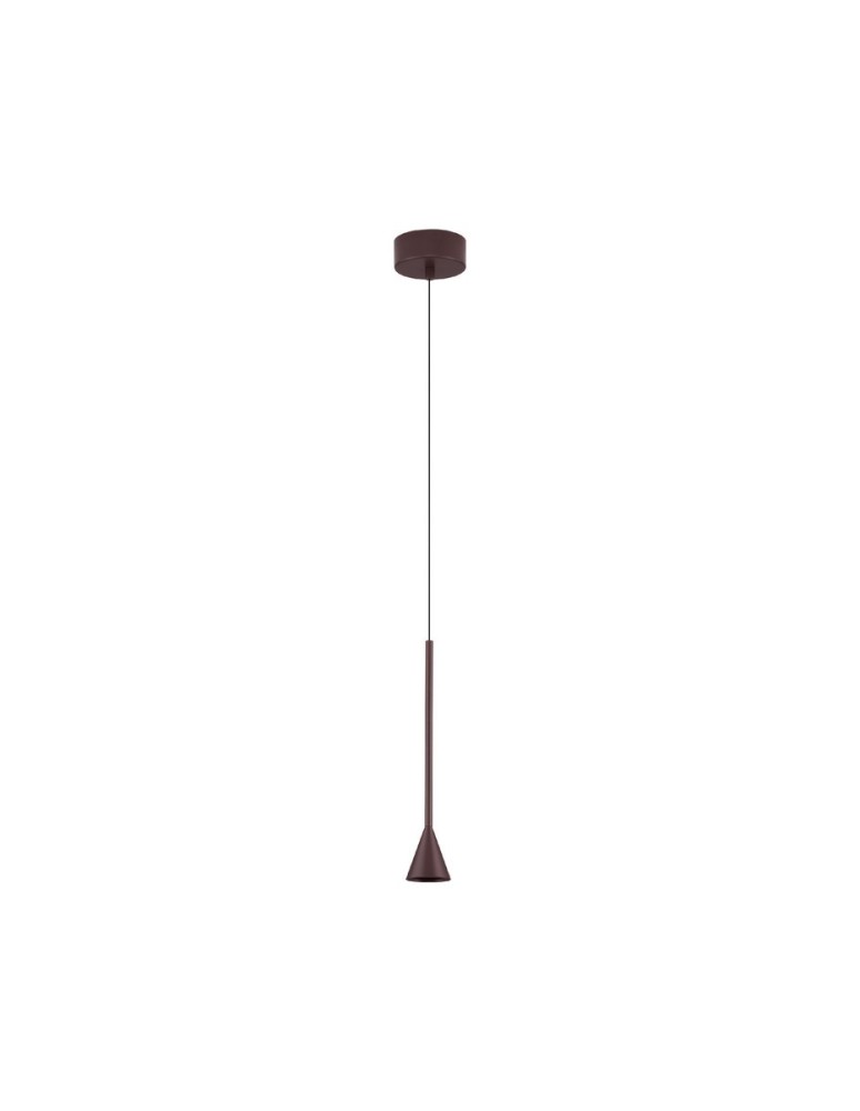 Pendant lamps - Luces Exclusivas SITGES Pendant Modern brown and shades of brown 1xLED max 6W 3000K LE43495 - product kolory-swiatla.pl 1