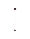 Luces Exclusivas SITGES Wisząca Nowoczesna brązowy i odcienie brązu 1xLED max 6W 3000K LE43495