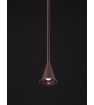 Lampy wiszące - Luces Exclusivas SITGES Wisząca Nowoczesna brązowy i odcienie brązu 1xLED max 6W 3000K LE43495 - produkt 4