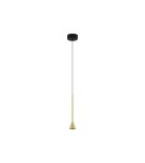 Lampy wiszące - Luces Exclusivas SITGES Wisząca Nowoczesna czarny 1xLED max 6W 3000K LE43496 - produkt 1
