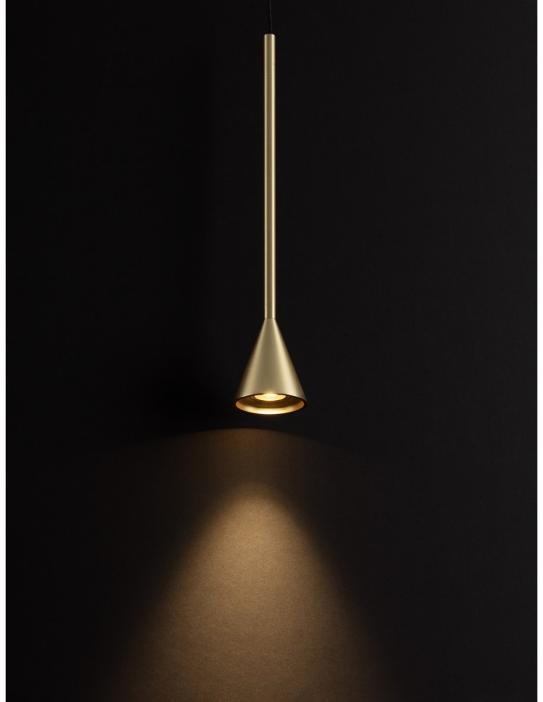 Lampy wiszące - Luces Exclusivas SITGES Wisząca Nowoczesna czarny 1xLED max 6W 3000K LE43496 - produkt kolory-swiatla.pl 2