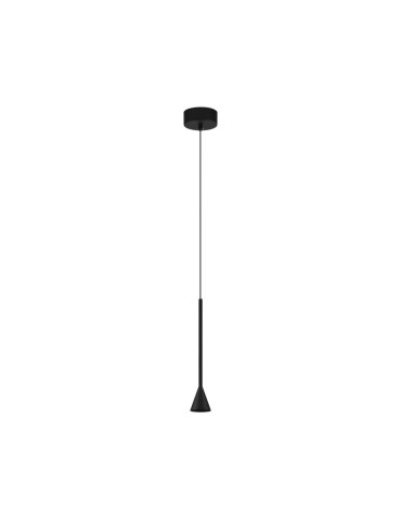 Luces Exclusivas SITGES Pendant Modern Black 1xLED max 6W 3000K LE43497