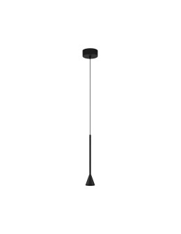 Luces Exclusivas SITGES Pendant Modern Black 1xLED max 6W 3000K LE43497