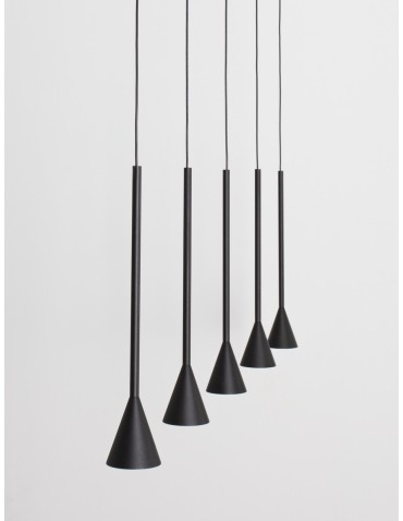 Luces Exclusivas SITGES Wisząca Nowoczesna czarny 1xLED max 27W 3000K LE43499 - produkt 2