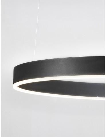 Luces Exclusivas JACA Pendant Modern Black 1xLED max 50W 2700-6000K LE43501 - product 2