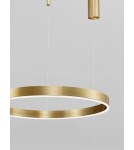 Lampy wiszące - Luces Exclusivas JACA Wisząca Nowoczesna złoty i odcienie złota 1xLED max 40W 2700-6000K LE43505 - produkt 2