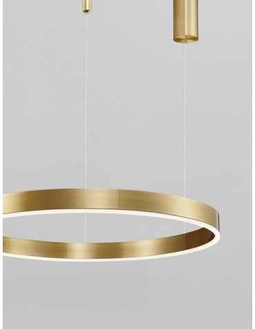 Luces Exclusivas JACA Pendant Modern Gold and Gold Shades 1xLED max 40W 2700-6000K LE43505 - product 2