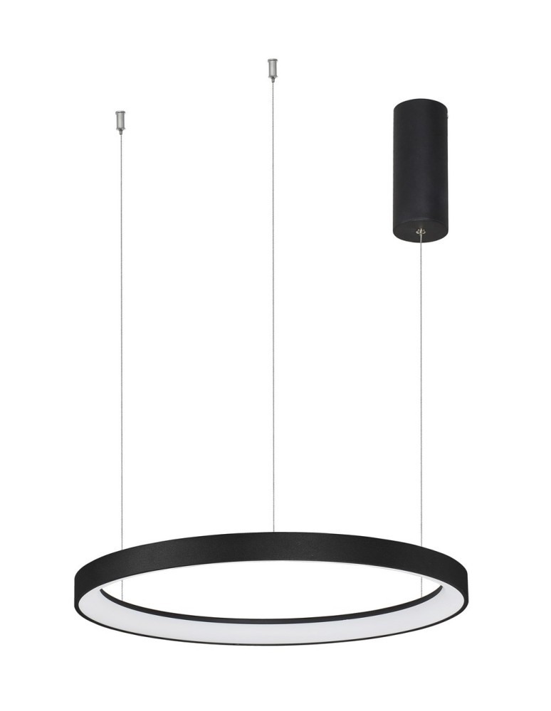 Lampy wiszące - Luces Exclusivas ROTA Wisząca Nowoczesna czarny 1xLED max 38W 2700K LE43516 - produkt kolory-swiatla.pl 1