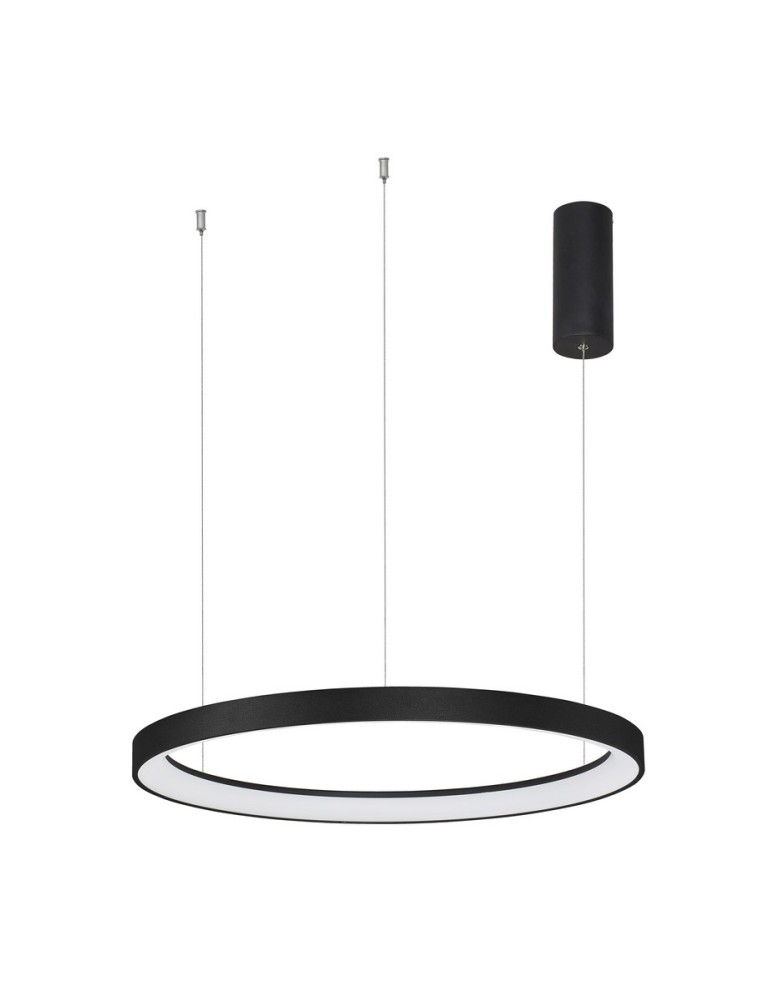 Pendant lamps - Luces Exclusivas ROTA Pendant Modern Black 1xLED max 48W 2700K LE43517 - product kolory-swiatla.pl 1