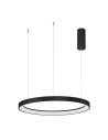 Luces Exclusivas ROTA Pendant Modern Black 1xLED max 48W 2700K LE43517