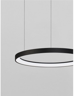 Luces Exclusivas ROTA Pendant Modern Black 1xLED max 48W 2700K LE43517 - product 2