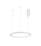Pendant lamps - Luces Exclusivas ROTA Pendant Modern White 1xLED max 38W 2700K LE43518 - product 1