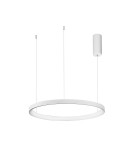 Pendant lamps - Luces Exclusivas ROTA Pendant Modern White 1xLED max 48W 2700K LE43519 - product 1