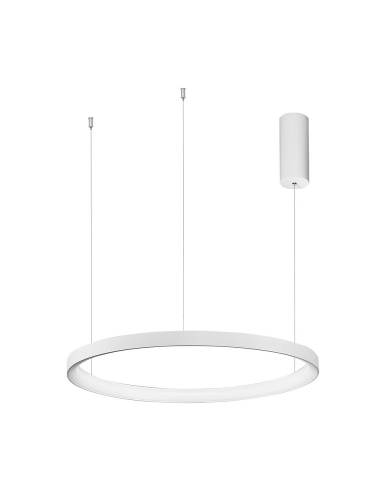 Lampy wiszące - Luces Exclusivas ROTA Wisząca Nowoczesna biały 1xLED max 48W 2700K LE43519 - produkt kolory-swiatla.pl 1