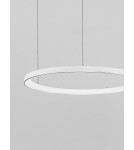 Lampy wiszące - Luces Exclusivas ROTA Wisząca Nowoczesna biały 1xLED max 48W 2700K LE43519 - produkt 2