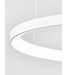 Pendant lamps - Luces Exclusivas ROTA Pendant Modern White 1xLED max 48W 2700K LE43519 - product 4
